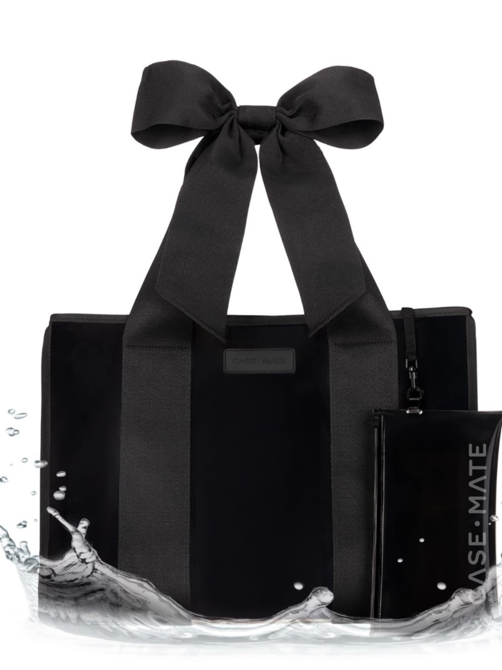 NWT Case-Mate Large Jelly Tote - Midnight Black